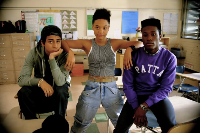 main characters from the film "Dope"